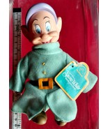 Disney Snow White &amp; the Seven Dwarfs Dopey by Applause Vintage 8&quot; Doll w... - $35.54 CAD