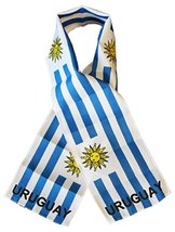 K&#39;s Novelties Set of Two 2 Uruguay Country Lightweight Flag Printed Knitted Styl - £10.29 GBP