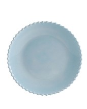 Martha Stewart™ ~ Set of Four (4) ~ Melamine ~ Blue ~ 8.5&quot; Dia. Salad Plate - £23.36 GBP