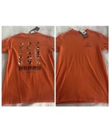 Artisans Ducks Unlimited Orange Short Sleeve Tee Shirt Size Smal NEW - £14.92 GBP