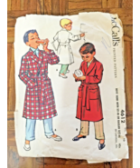 1958 McCalls McCall&#39;s Boys Robes Pattern 4612 Size 10 - $37.99 MXN
