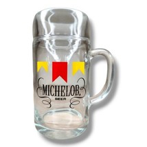Michelob Beer Tankard Heavy Stein Beer Glass Mug Large C12 - £8.07 GBP