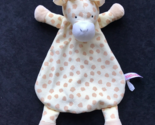 WubbaNub Lovey Giraffe Rattle Buttercup Sensory Security Blanket - £10.19 GBP