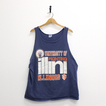 Vintage University of Illinois Fighting Illini Tank T Shirt XL - £37.12 GBP