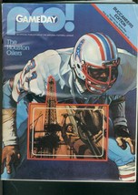 OILERS v BUCCANEERS OFFICIAL NFL PROGRAM 8/22/1981-TAMP FR - £240.22 GBP