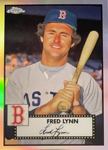 Fred Lynn 2021 Topps Chrome Platinum Anniversary Edition Baseball Card #548 - £2.69 GBP