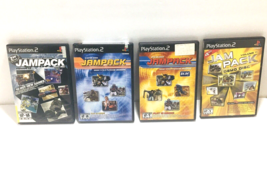 Lot of (4) JAMPACK PS2 Playstation 2 Video Games Vintage - $37.95