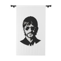Personalized Ringo Starr Blackout Curtain, 100% Polyester, Home Decor, Cozy, Vib - £49.40 GBP