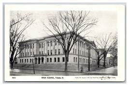 High School Building Toldedo Ohio OH 1905 UDB Postcard V19 - £6.49 GBP