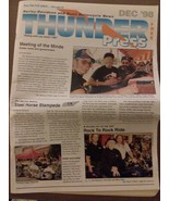 Thunder Press,Harley-Davidson &amp; Buell Magazine Dec 1998 Steel Horse Stam... - $20.29 CAD