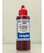 Taylor Technologies R-0004 pH Indicator Solution Reagent Phenol Red, 60 ... - $18.12