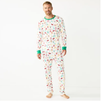 Men&#39;s LC Lauren Conrad Jammies For Families Holiday Village Pajama Set X... - £17.72 GBP
