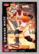 2008-09 Fleer #95 Dwyane Wade Miami Heat  - £0.70 GBP