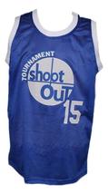 Thomas Shep Shepard Tournament Shoot Out Basketball Jersey New Blue Any Size image 4
