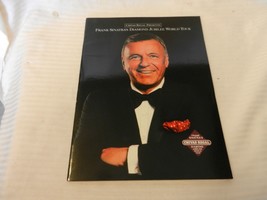 Frank Sinatra&#39;s Diamond Jubilee World Tour Souvenir Book by Chivas Regal... - $50.00