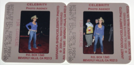 Lot of Two 2000 Tia Carrere at Battlefield Earth Premier Transparency Slide 35mm - £7.40 GBP