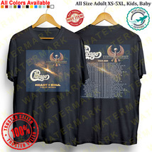 Chicago, Earth Wind &amp; Fire - Heart And Soul Tour 2024 T-shirt All Size Adult S- - £18.98 GBP+