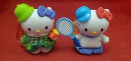 Lot of 2 McDonald’s Sanrio Tennis Hello Kitty Love Music Happy Meal Kids Toys - £5.40 GBP