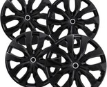 FITS 2014-2020 Nissan Rogue S 17&quot; Gloss Black Hubcaps NEW SET/4 # PRT-10... - $99.99