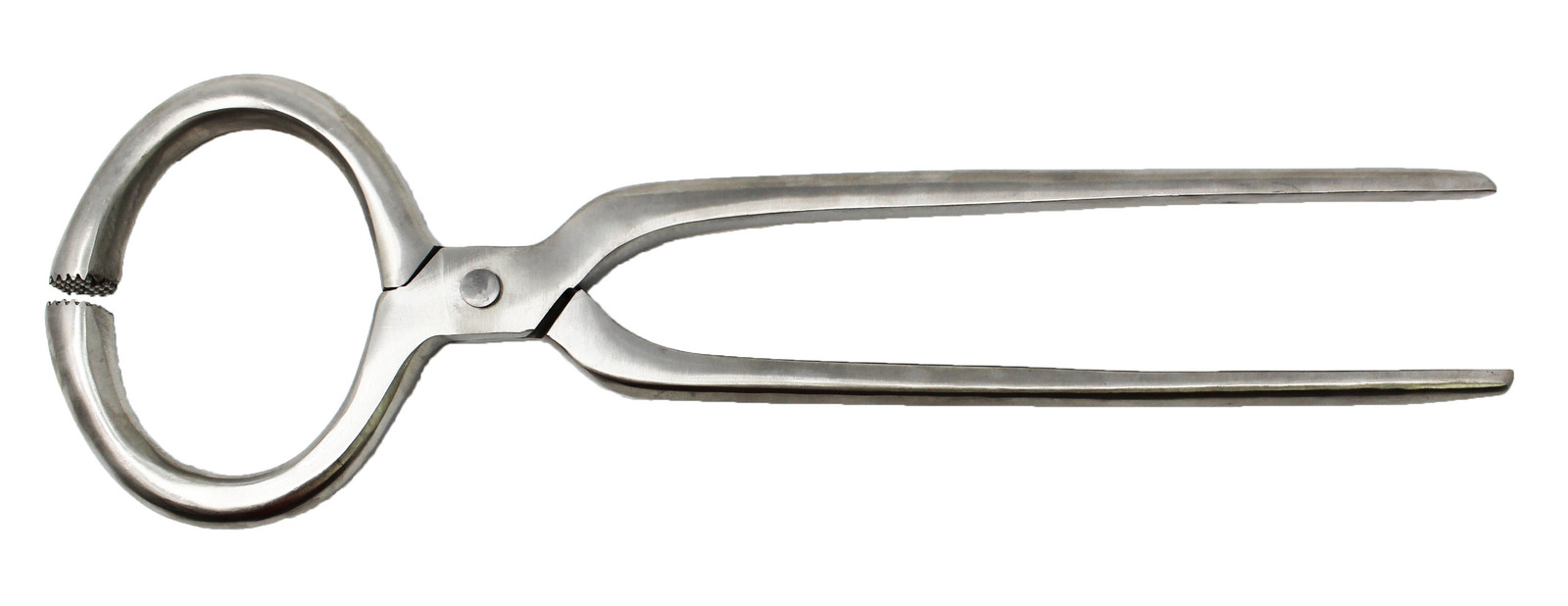 13&quot; Horse Care Farrier Tool Round Stainless Steel Hand Crafted Hoof Test... - $39.59