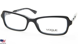 New Vogue Vo 2888-B W44 Black Eyeglasses Glasses Women&#39;s Frame 52-16-135 B31mm - $53.89