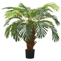 Artificial Cycas Palm with Pot 90 cm Green - £42.66 GBP