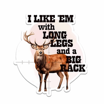 Log Legs Big Rack Sticker Vinyl Decal Waterproof Indoor Outdoor - $4.50+