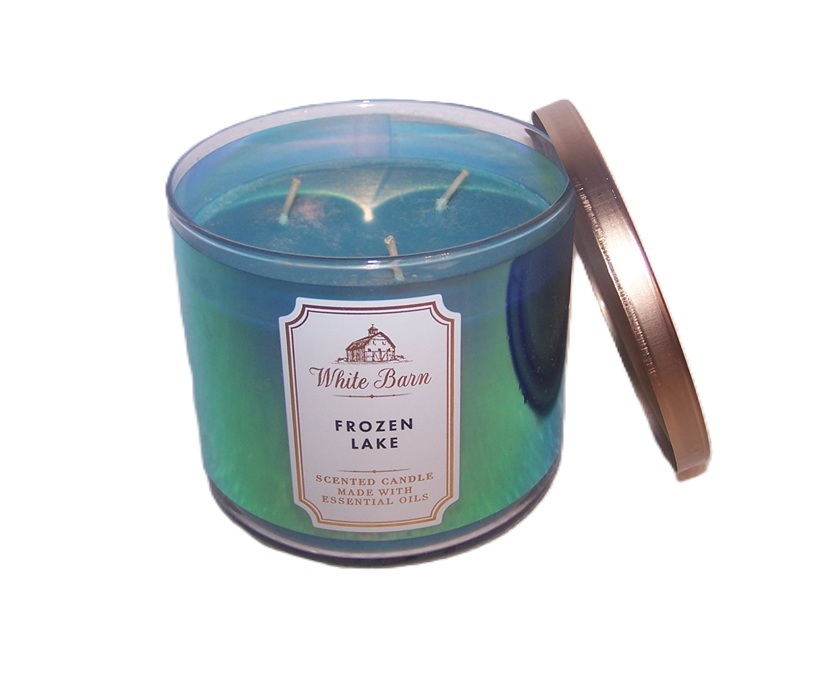Bath &amp; Body Works White Barn Beach Mint &amp; Sage 3 Wick Scented Candle 14.... - $28.99