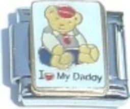 I Love My Daddy Italian Charm - £7.09 GBP