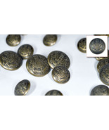 Set of Die Cast Metal Blazer Buttons A466-AG Bronze Colour 3L/7S ø20mm, ... - £14.11 GBP