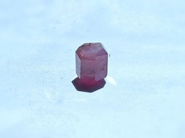 Faceted Freeform Ruby Cabochon, .4g Genuine Ruby Cabochon Natural 8mm x 6mm - £4.95 GBP