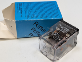 NEW Potter Bromfield 3370 KRPA-11DY-12V DC Relay 5A 120VAC 1/6HP 3A  240VAC - $19.79