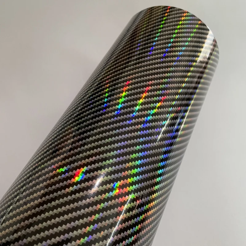 Neo Holographic    Vinyl Wrap Film with Air Release DIY Self Adhesive Laser Stic - £56.15 GBP