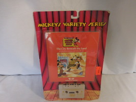 Mickey&#39;s Variety Series The City Beneath the Sand Talking Book + Tape Sealed Rar - £32.73 GBP