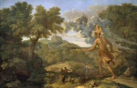 Blind Orion Searching by Nicolas Poussin 1658 Old Masters 12x19 Print - £31.53 GBP