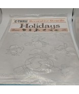 HOLIDAY STENCILS C-Thru Decorative Stencils-Holidays- SD-608 - $14.84