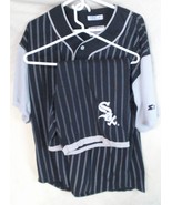 Chicago White Sox Baseball Pinstripe Starter Jersey Shorts XL MLB VTG Ra... - $272.90 CAD