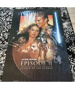 STAR WARS ATTACK OF THE CLONES MOVIE POSTER Original 27x40 Drew Struzan ... - $49.99