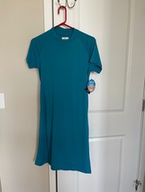 BNWT Columbia Women&#39;s PFG Tidal Tee Dress, Size S, Deep Marine/Light Lim... - $39.60