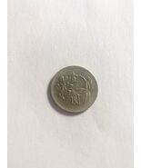 China Taiwan 1 Yuan 1991 (ROC Year 80) – Plum Blossom Design - $3.93 CAD