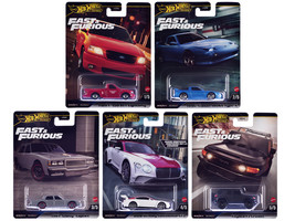 &quot;Fast &amp; Furious&quot; 2024 5 piece Set H Diecast Model Cars by Hot Wheels - £52.01 GBP