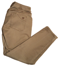 5.11 Tactical Pants Womens Sz 8 Short Tan Khaki Straight Fit 8 Pockets Outdoor - £18.61 GBP