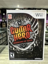 Guitar Hero: Warriors of Rock (Nintendo Wii, 2010) CIB Complete Tested! - £28.96 GBP
