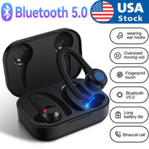 Bluetooth 5.0 Earbuds Stereo Sport Earphones Wireless Headphones In Ear Headset - £21.25 GBP