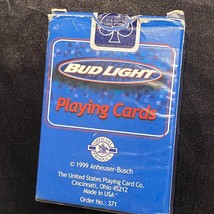 New Vintage 1999 Anneheuser-Bush Bud Light Playing Cards - £3.86 GBP