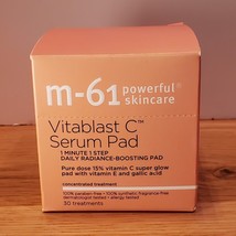 M-61 Vitablast C Serum Pad 30 Treatments Boxed - £33.57 GBP