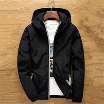 Jacket Women 7XL Loose Hooded Reflective Coat 2021 Spring Summer Thin Korean Man - £21.31 GBP