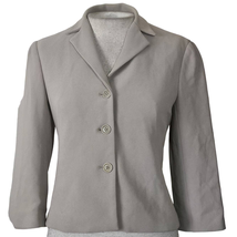 BCBGMAXAZRIA Beige Fitted Blazer Jacket Size 0 - $24.75