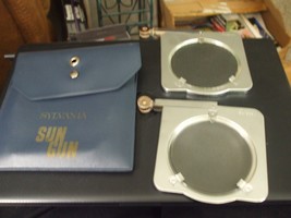 Sylvania Sun Gun 602A 602C Mounted Glass Movie Light Adjust Lenses - $14.84