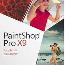 PaintShop Pro x9 Lifetime, 1 Device, Key - $59.00